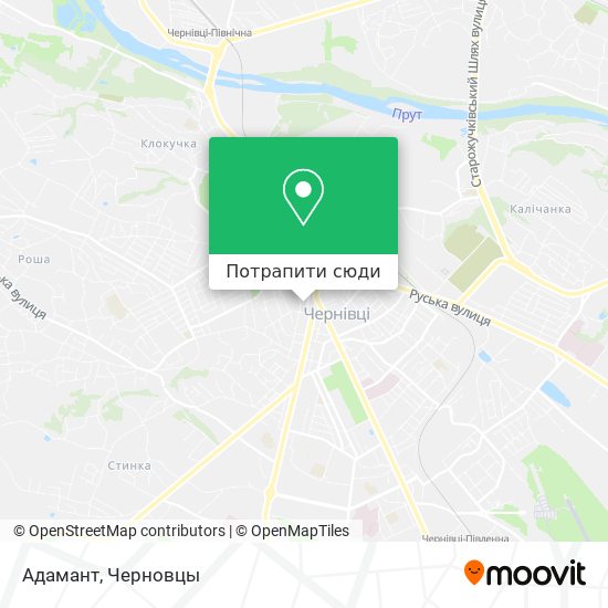 Карта Адамант