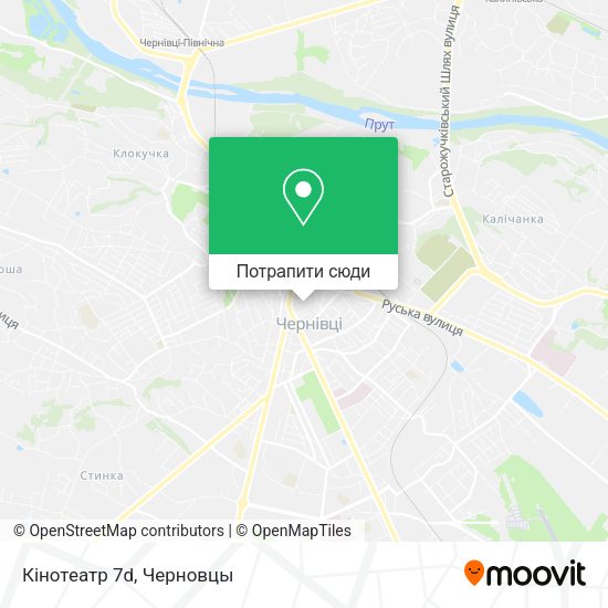 Карта Кінотеатр 7d