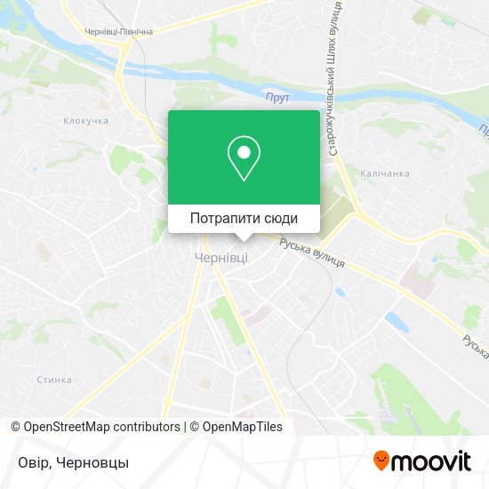 Карта Овір