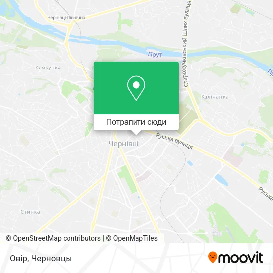 Карта Овір