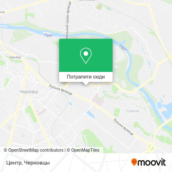 Карта Центр