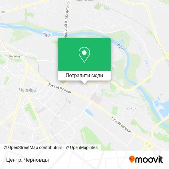 Карта Центр