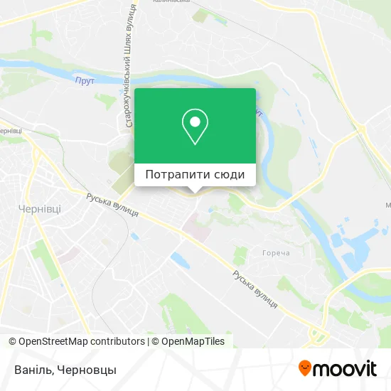 Карта Ваніль