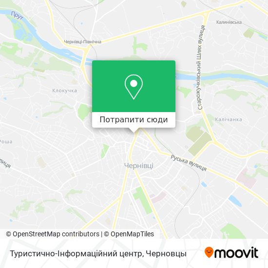 Карта Туристично-Інформаційний центр