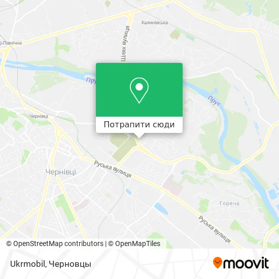 Карта Ukrmobil