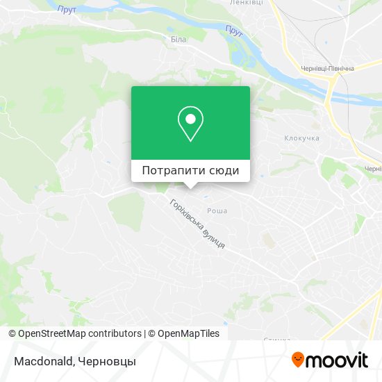 Карта Macdonald
