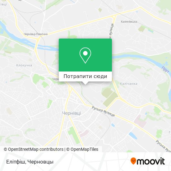 Карта Елітфіш
