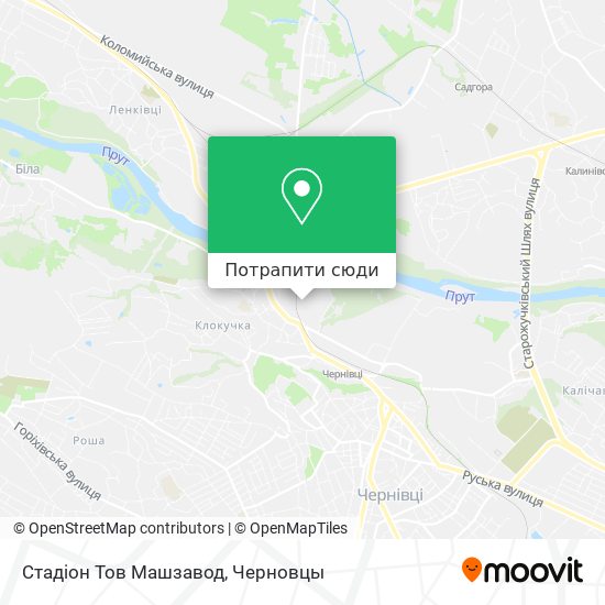 Карта Стадіон Тов Машзавод