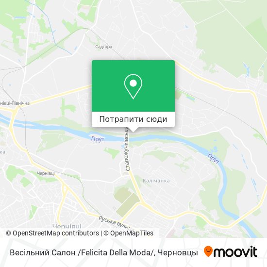 Карта Весільний Салон /Felicita Della Moda/