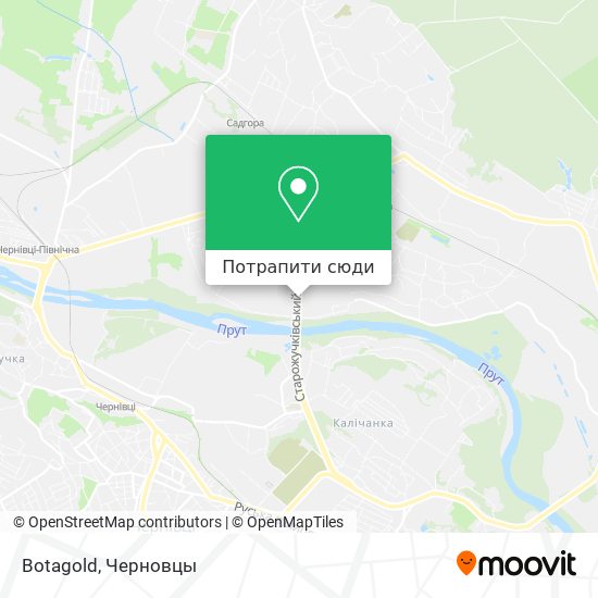 Карта Botagold