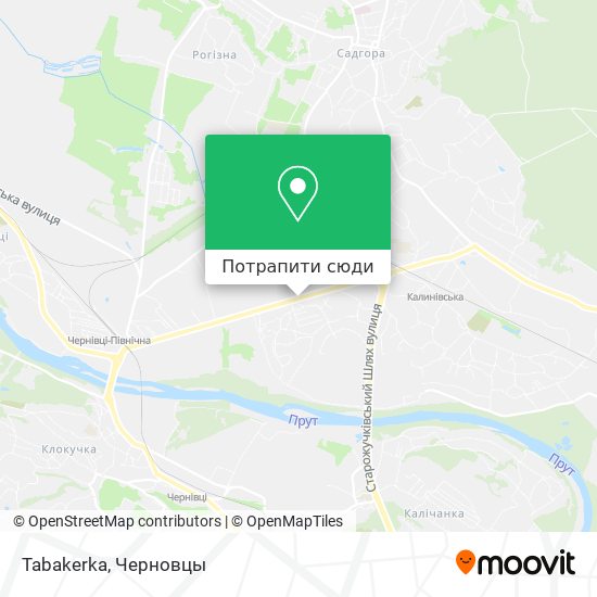 Карта Tabakerka
