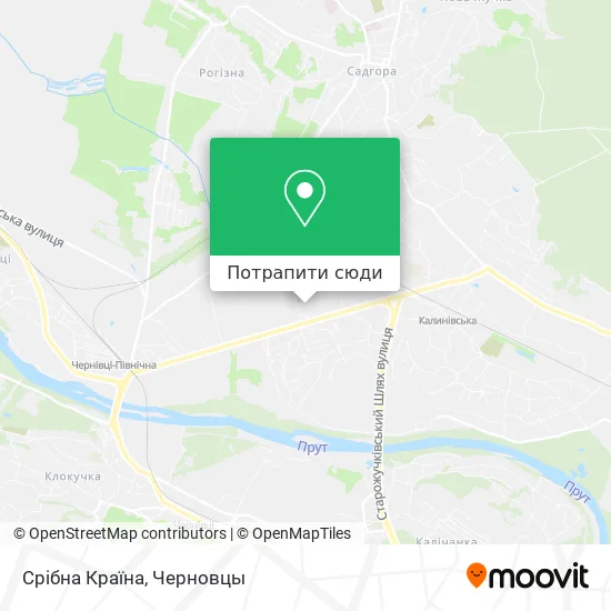 Карта Срібна Країна