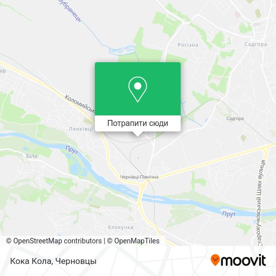 Карта Кока Кола