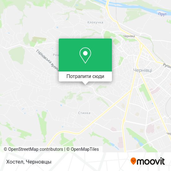 Карта Хостел