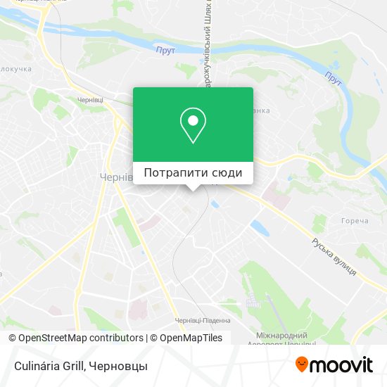 Карта Culinária Grill
