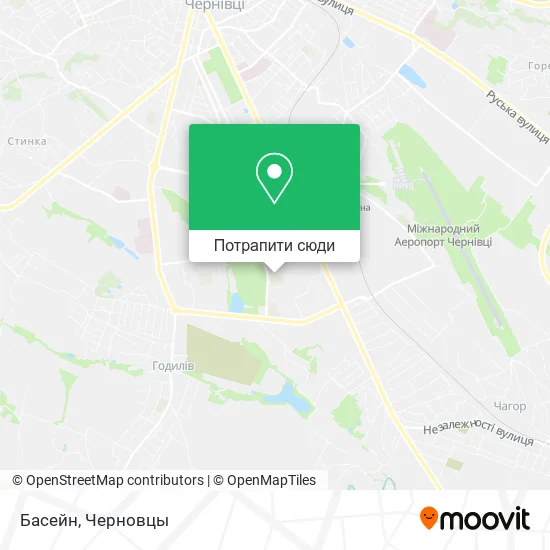 Карта Басейн