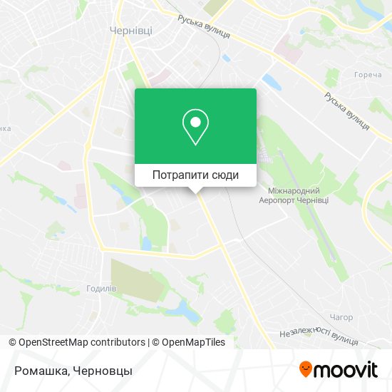 Карта Ромашка