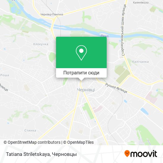 Карта Tatiana Striletskaya