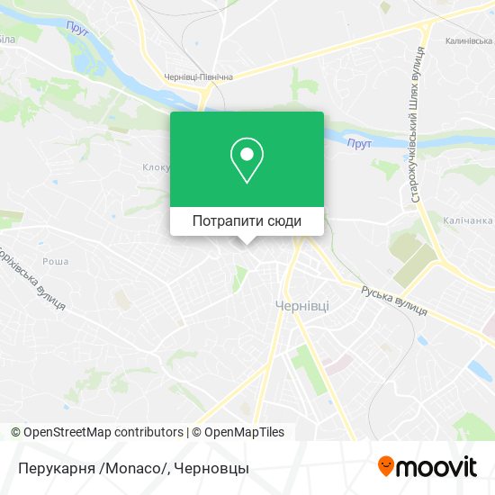 Карта Перукарня /Monaco/