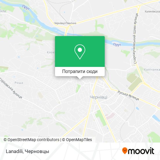 Карта Lanadili