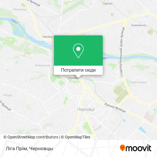 Карта Ліга Прім