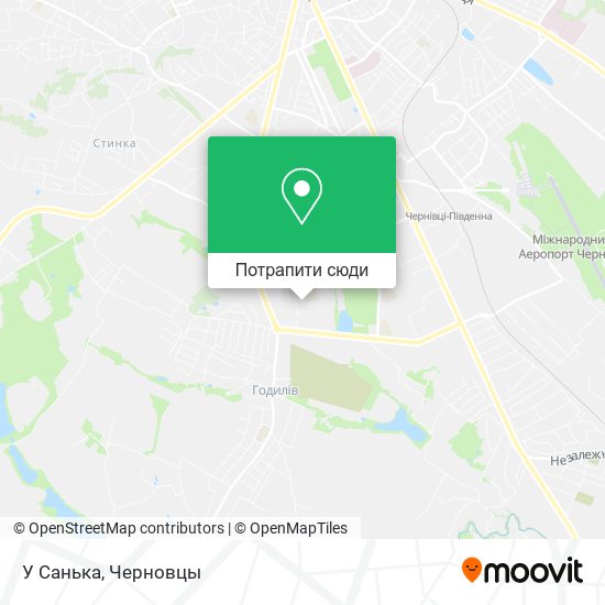 Карта У Санька