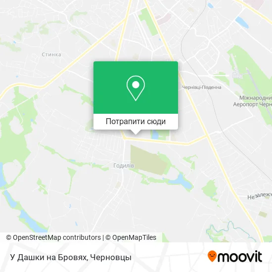 Карта У Дашки на Бровях