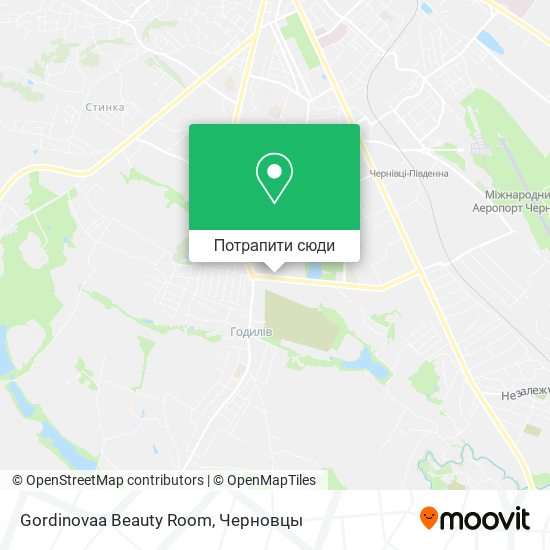 Карта Gordinovaa Beauty Room