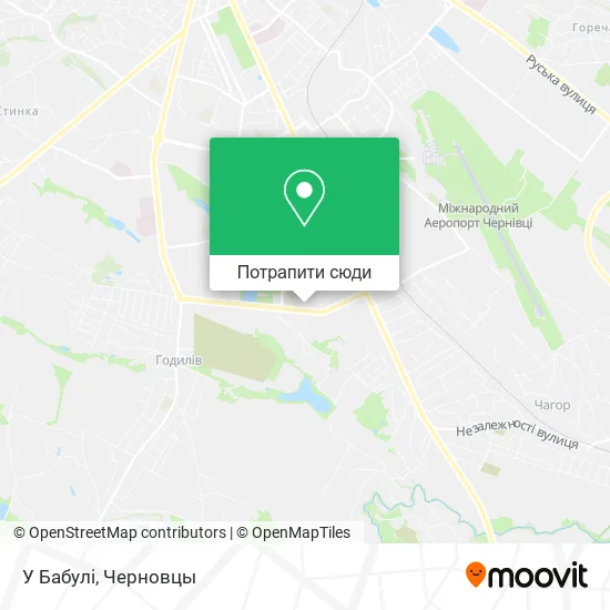 Карта У Бабулі