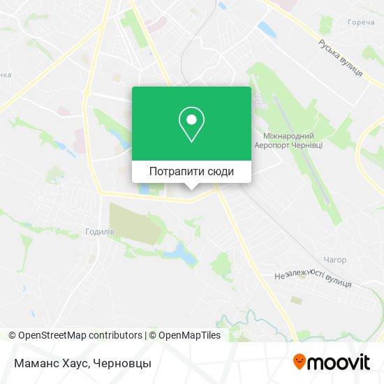 Карта Маманс Хаус