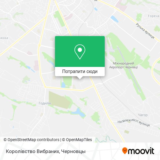 Карта Королівство Вибраних