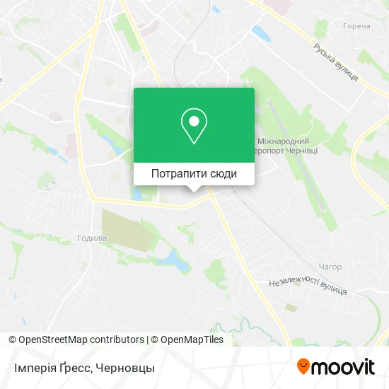 Карта Імперія Ґресс