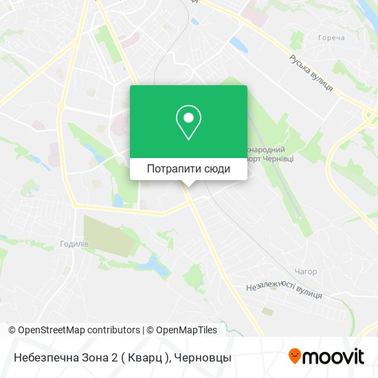Карта Небезпечна Зона 2 ( Кварц )