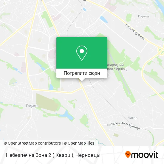 Карта Небезпечна Зона 2 ( Кварц )