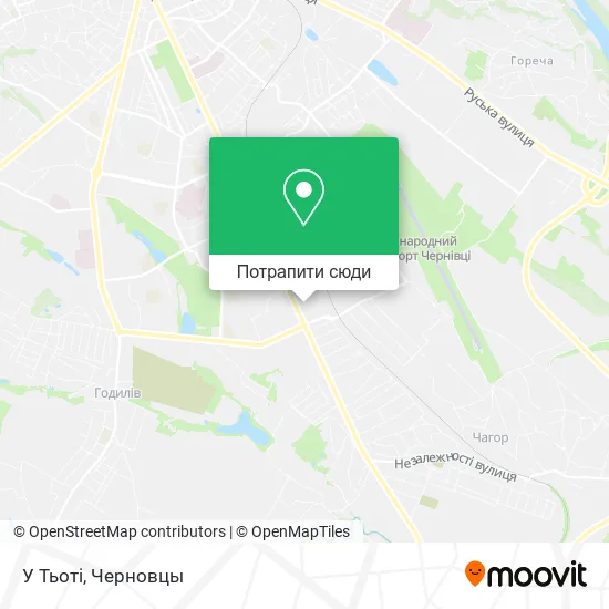 Карта У Тьоті