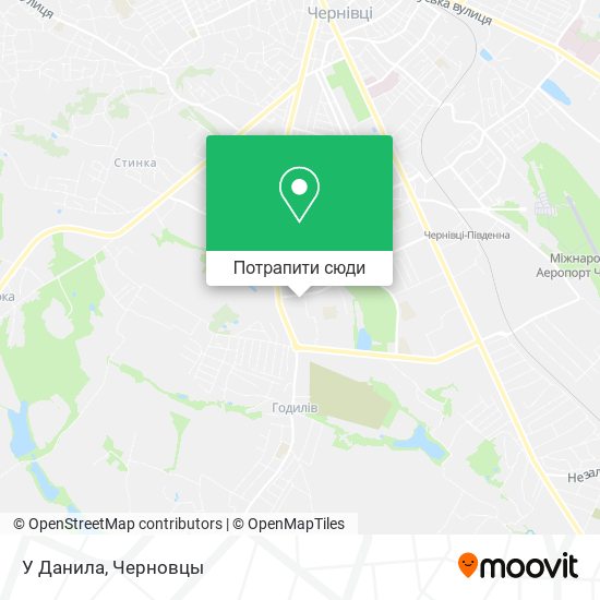 Карта У Данила