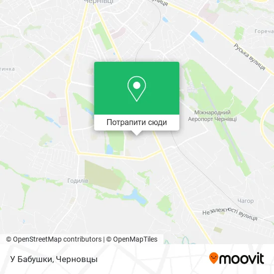 Карта У Бабушки