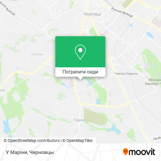 Карта У Маріни