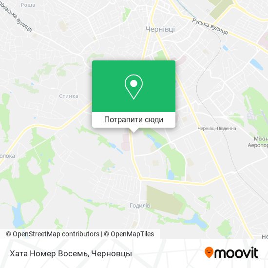 Карта Хата Номер Восемь