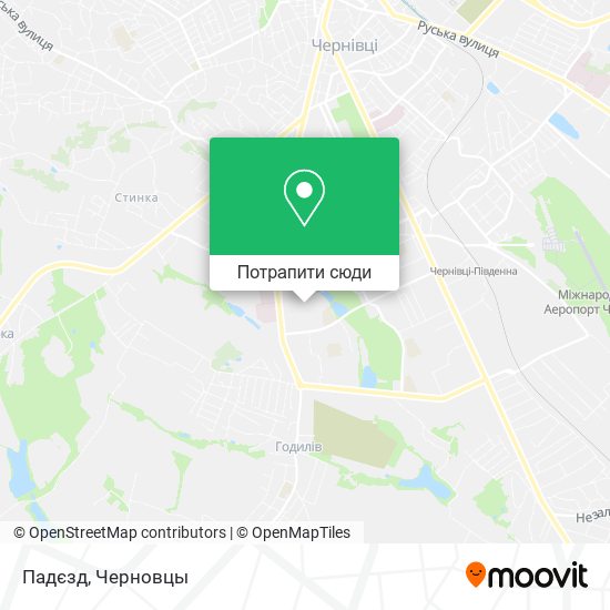Карта Падєзд