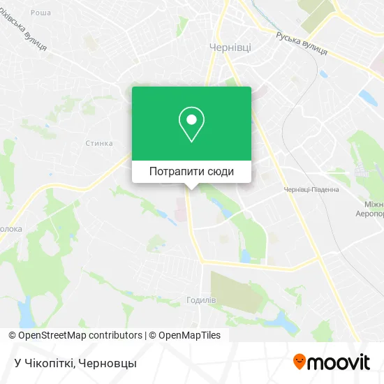 Карта У Чікопіткі