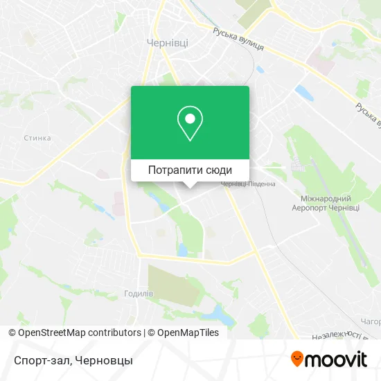 Карта Спорт-зал