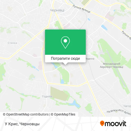 Карта У Крис