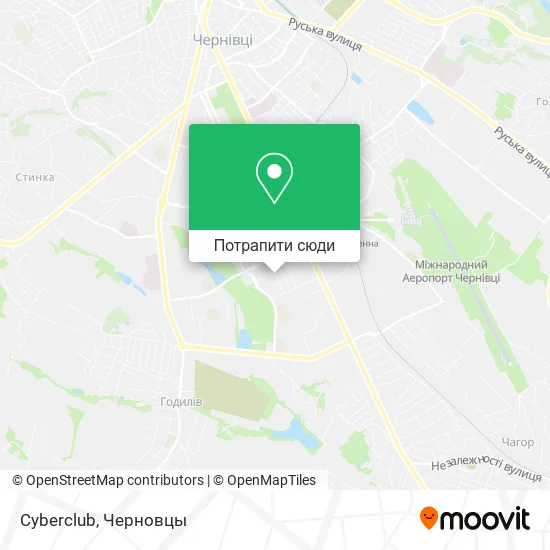 Карта Cyberclub