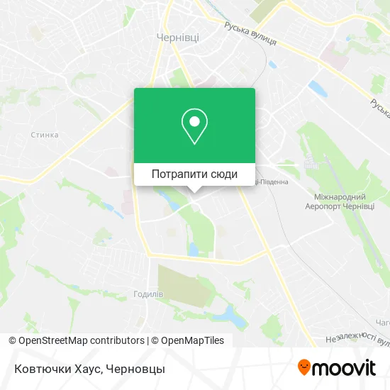 Карта Ковтючки Хаус