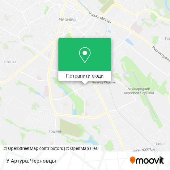 Карта У Артура