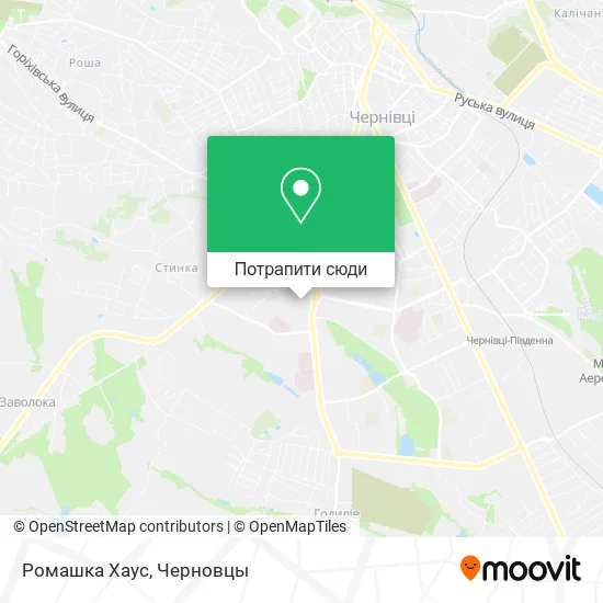 Карта Ромашка Хаус