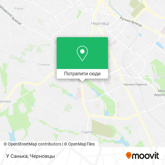 Карта У Санька