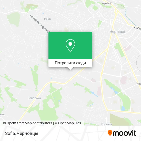 Карта Sofia