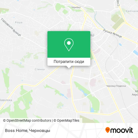 Карта Boss Home
